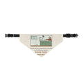 Toy Fox Terrier Bandana, Floor to Kitchen Counter, Four Feet, No Running Start, Clip-on Pet Bandana