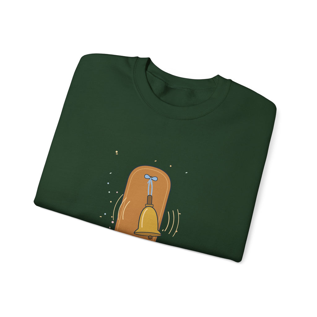 Oncology Nurse Crewneck Sweatshirt - My Favorite Sound Is the Bell Nurse Gift