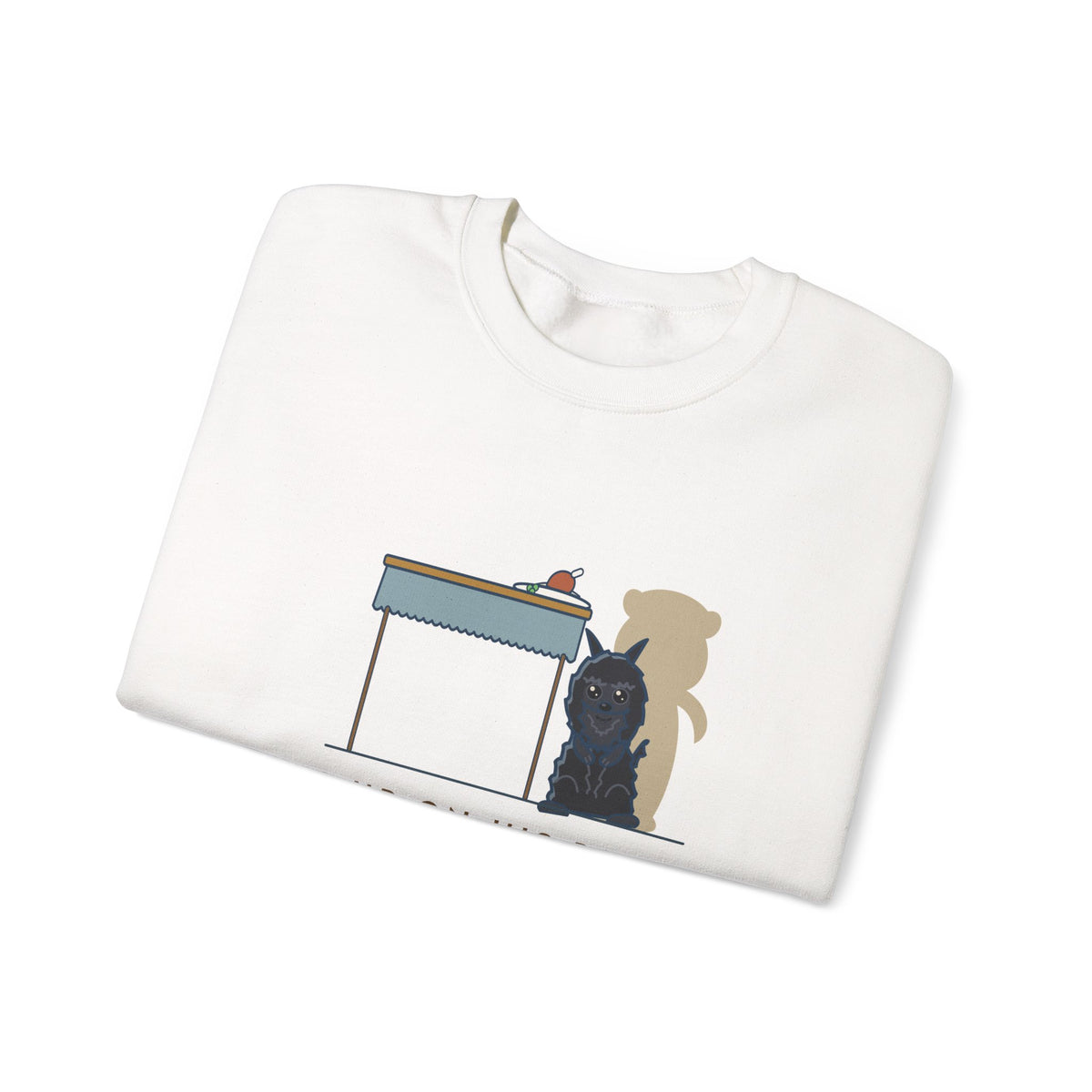 Affenpinscher Crewneck Sweatshirt - Sits Up at Dinner Like a Tiny Bear