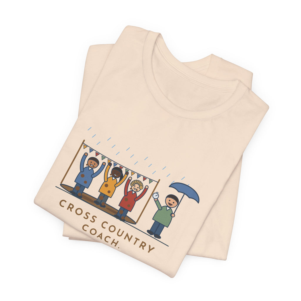 Funny Cross Country Coach T-Shirt, Every Runner Crossed the Line Covered in Mud, Every One Asked When the Next Meet Was, Muddy Finish Tee