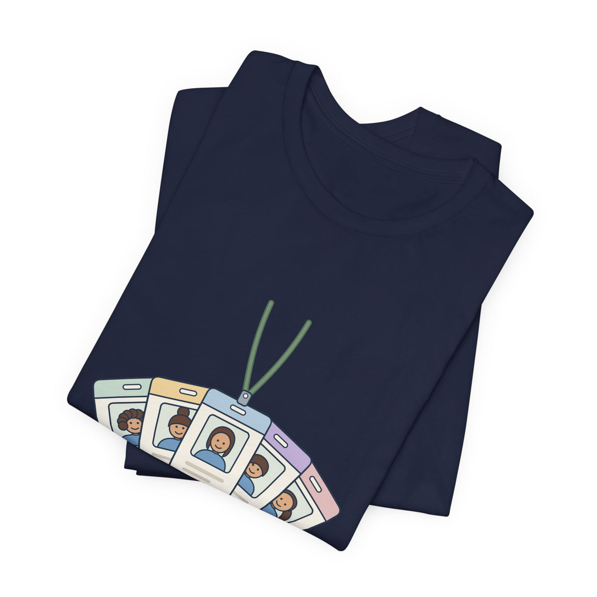 Travel Nurse T-Shirt - Different Badge Photo Every Thirteen Weeks Tee