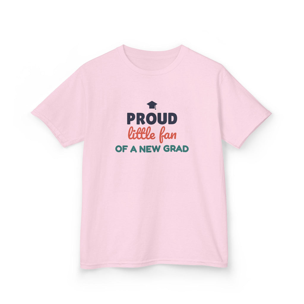 Proud Little Fan of a New Grad Youth T-Shirt, Graduation Kids Shirt