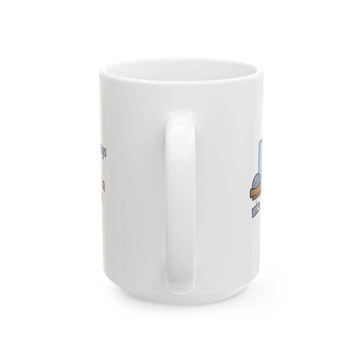 Large 15oz Earth Science Teacher Mug - Driveway Rock Collection and the One Geode