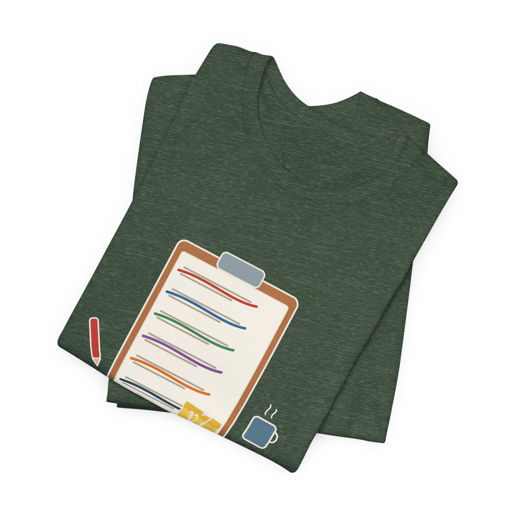 Case Manager Nurse T-Shirt - Discharge Plan, Version Seven, Case Management Nursing Tee