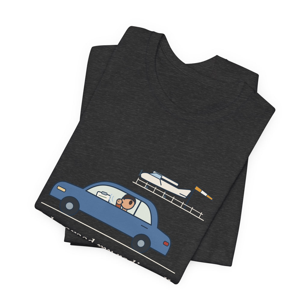 Student Pilot T-Shirt - Rehearsed My Radio Call in the Car. Funny Pilot Tee