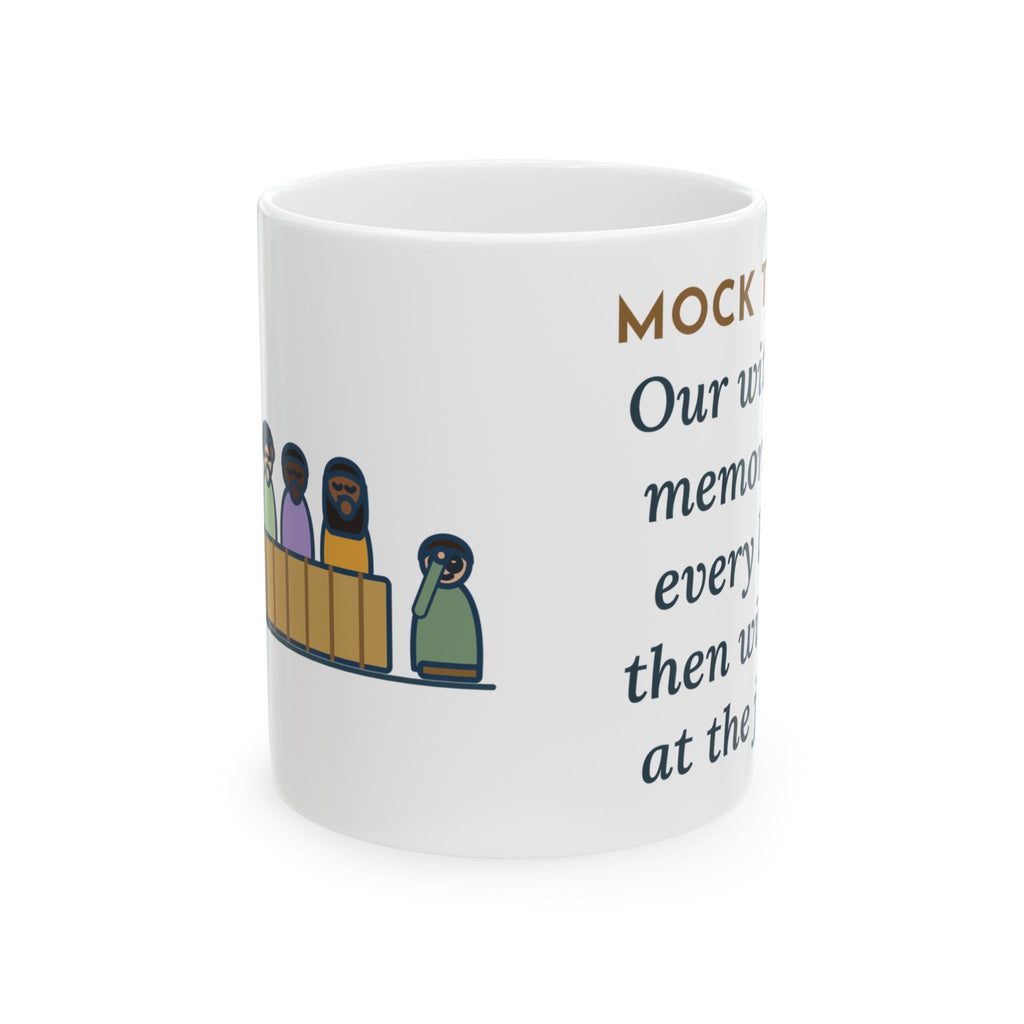 Mock Trial Coach Coffee Mug - Memorized Every Line, Then Winked