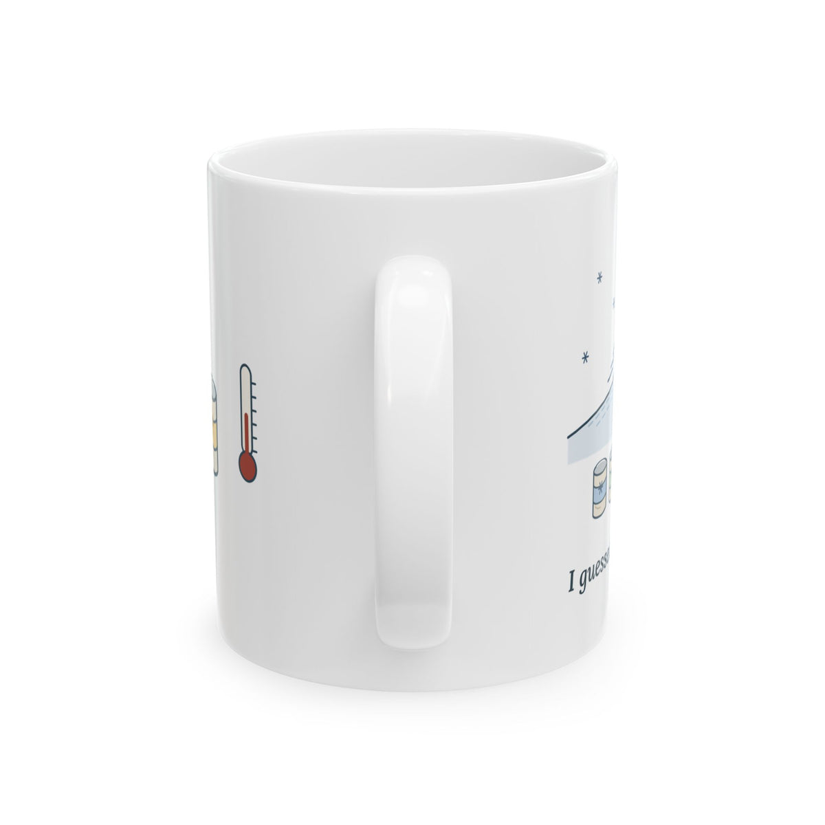 Cross-Country Ski Coffee Mug - I Guessed the Wax Wrong. 11oz Classic Skier Gift Mug