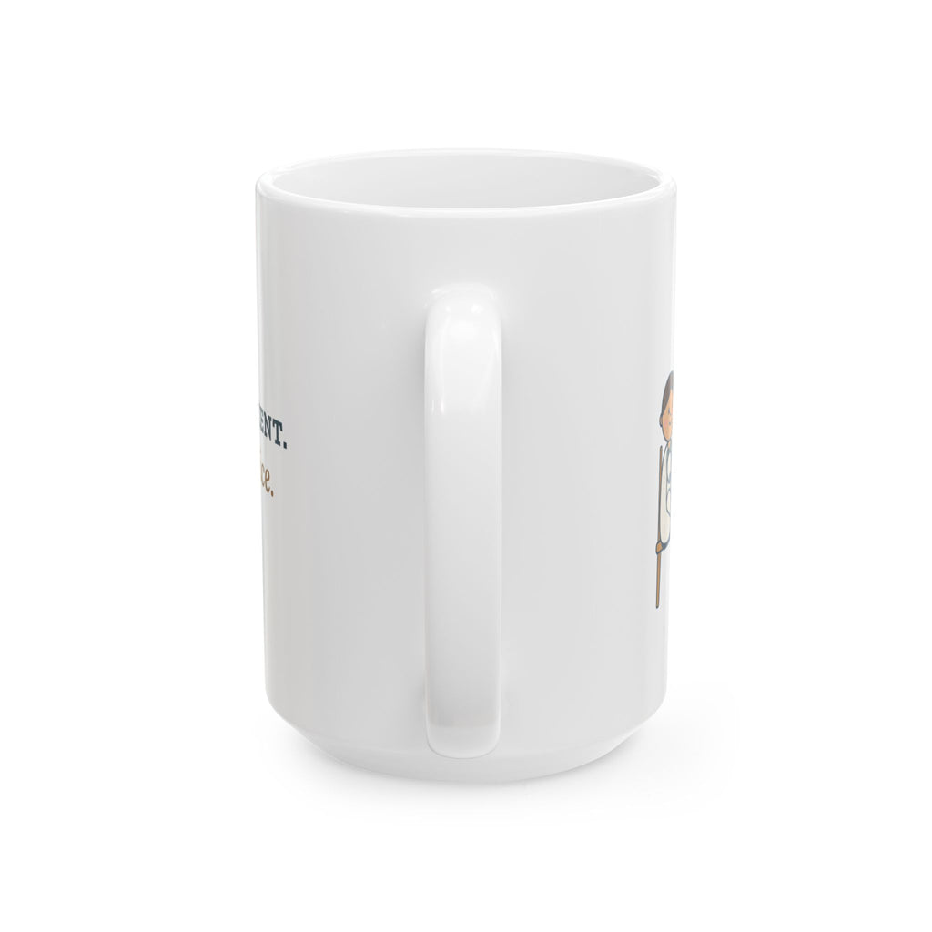 Large 15oz Medical Interpreter Mug - Look at the Patient. I'm Just the Voice.