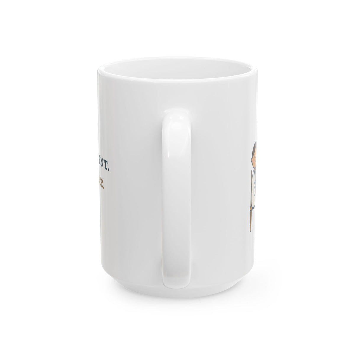 Large 15oz Medical Interpreter Mug - Look at the Patient. I'm Just the Voice.
