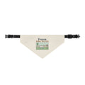 English Setter Bandana, Frozen Bird Watch, Clip-on Pet Bandana