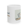 Cribbage Coffee Mug - My Hand? Nineteen. Funny Cribbage Player Gift Mug