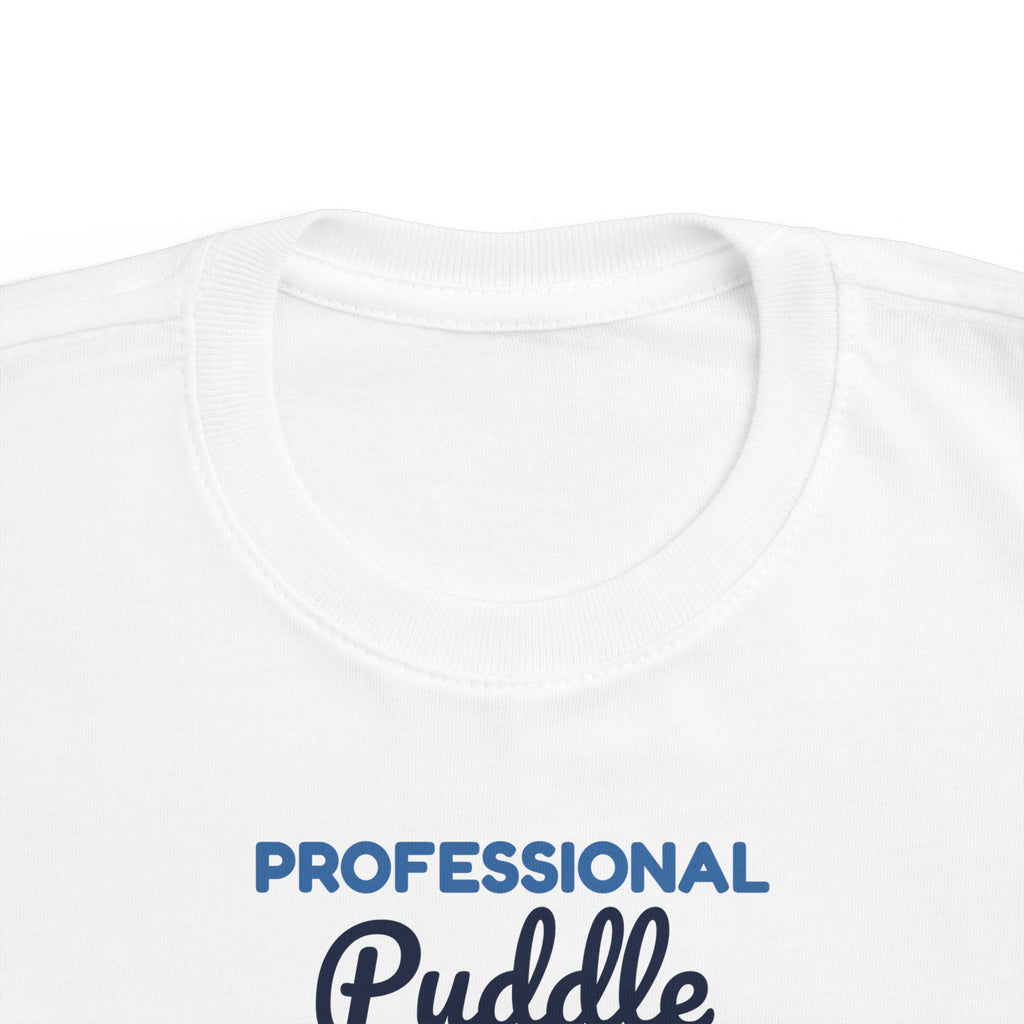 Professional Puddle Jumper Toddler T-Shirt, Rainy Day Kid Tee