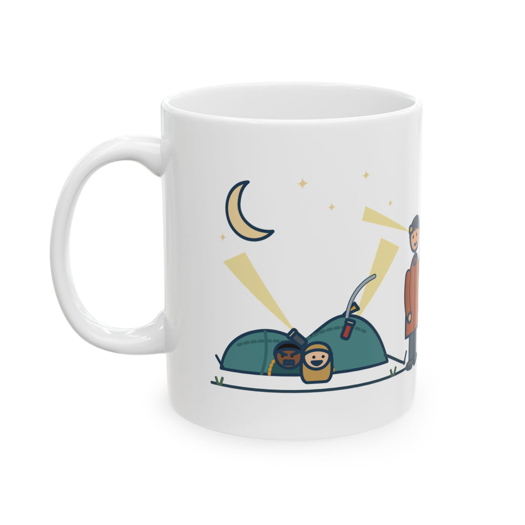 Outdoor Education Teacher Mug - Taught Knots for an Hour. The Tent Fell at Midnight. 11oz Mug