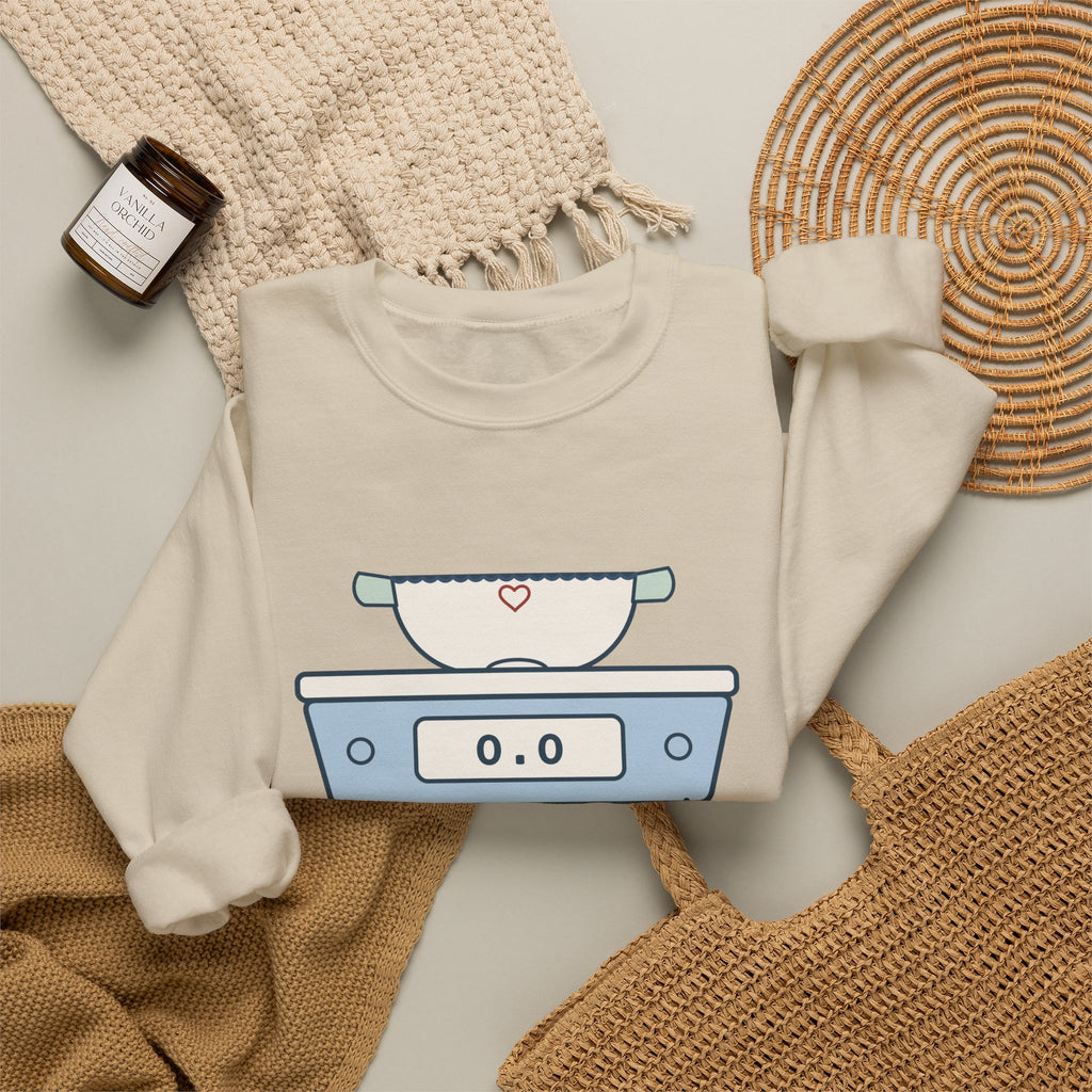 NICU Nurse Crewneck Sweatshirt - I Weigh Diapers. Professionally. Neonatal Nurse Gift