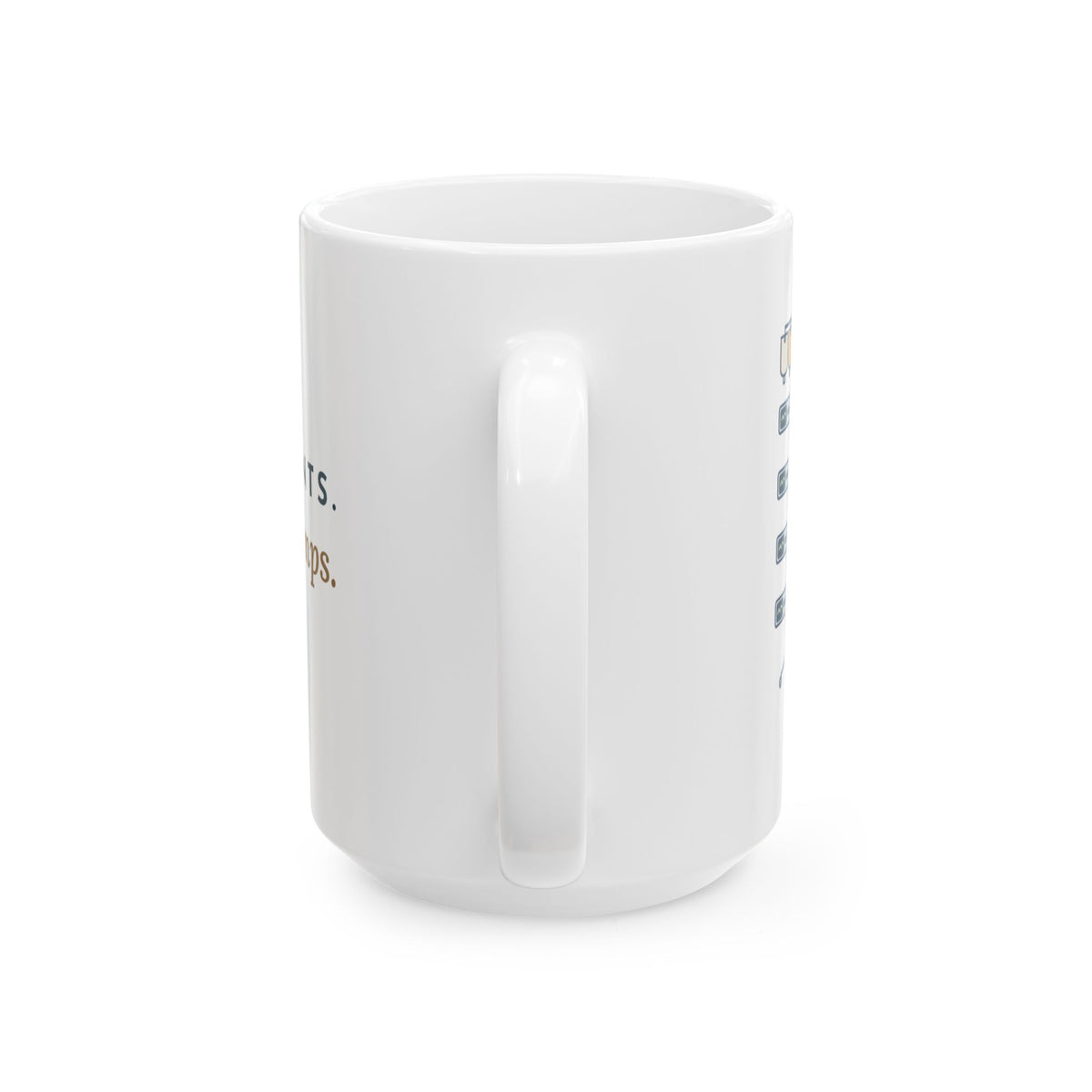Large 15oz ICU Nurse Mug - Two Patients. Fourteen Pumps. Nurse Gift Mug