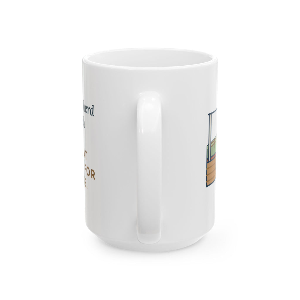 Large Anatolian Shepherd Mug 15oz - All-Night Porch Watch Over the Goat Herd