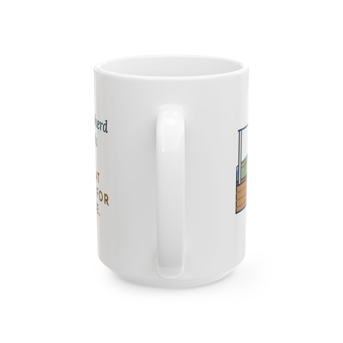 Large Anatolian Shepherd Mug 15oz - All-Night Porch Watch Over the Goat Herd