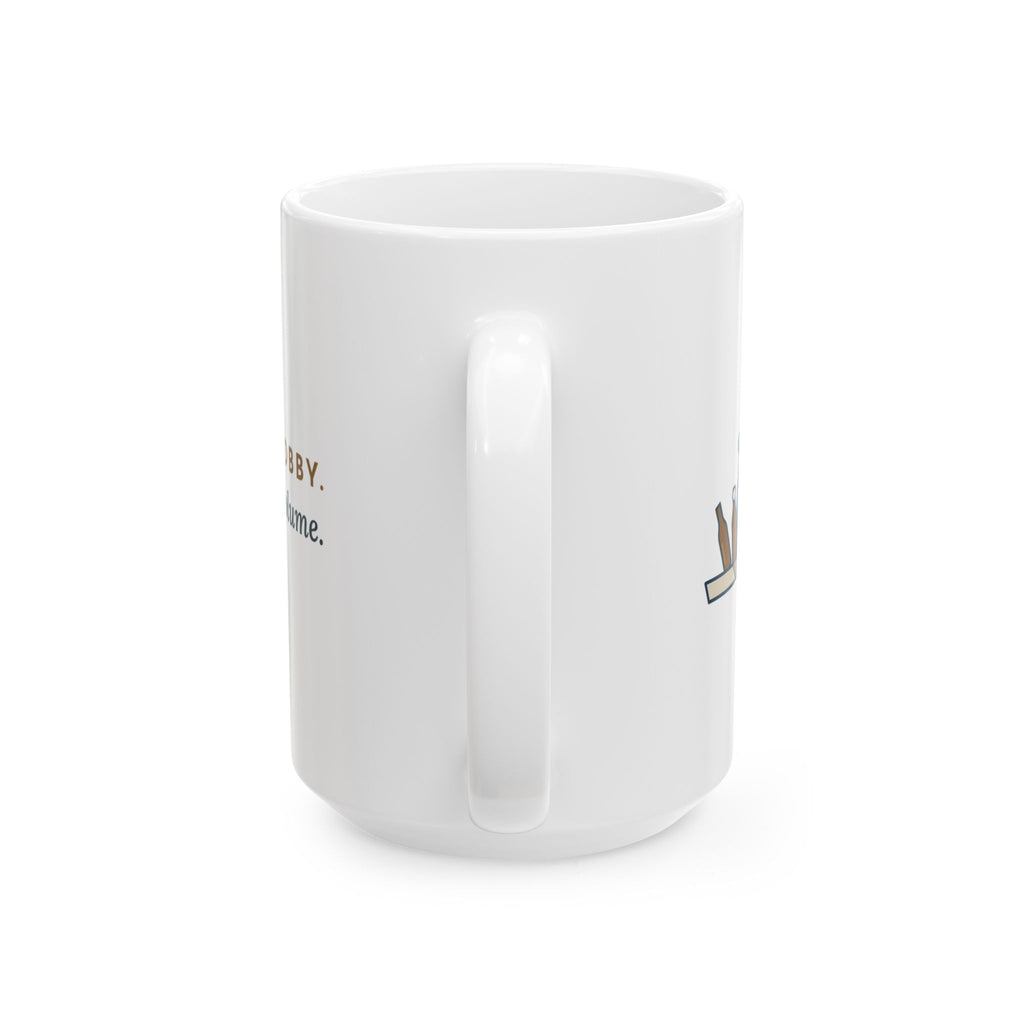 Large 15oz Home Brewing Mug - Brewer by Hobby. Dishwasher by Volume. Homebrewer Gift