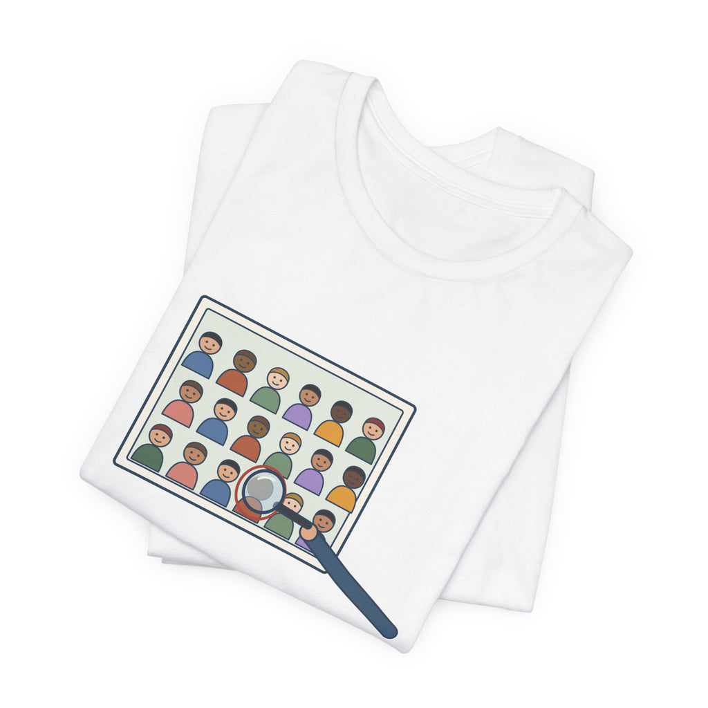 Yearbook Adviser T-Shirt - Who's the Kid in Row Three? Funny Yearbook Tee