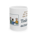 Clinical Nursing Instructor Coffee Mug - Six Weeks of Practice on Oranges