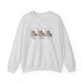 Lagotto Romagnolo Crewneck Sweatshirt - Truffle, Mushroom, Rock Three-Panel Dog Comic