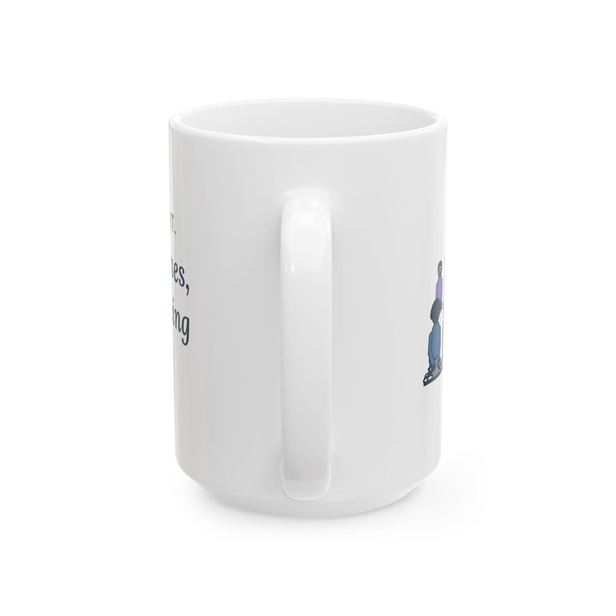 Large CPR Instructor Nurse Mug 15oz - Recert Morning, Every Knee Popping