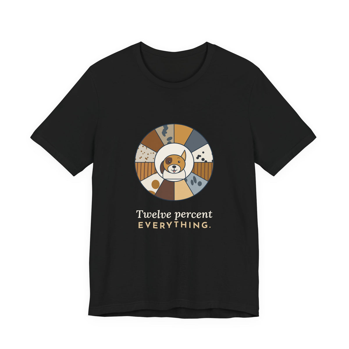 Mixed Breed Dog T-Shirt - Twelve Percent Everything Funny Mutt Owner Tee