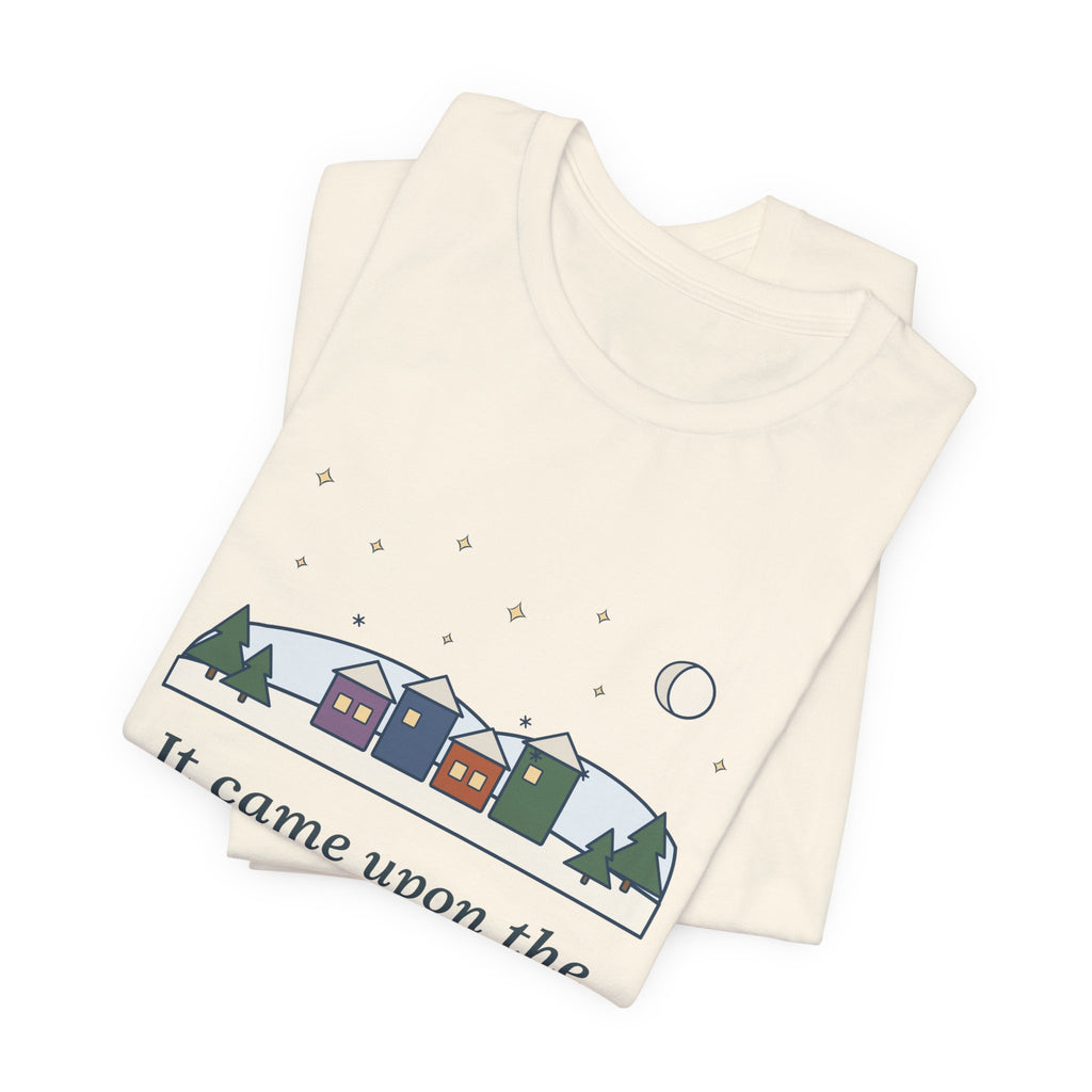 Sears Quote T-Shirt, It Came Upon the Midnight Clear, Christmas Clear Midnight Tee