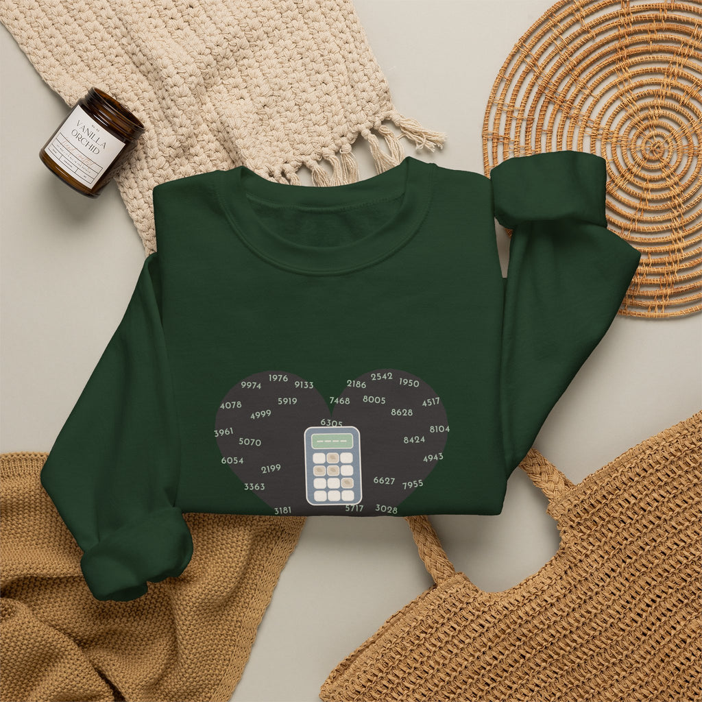 School Cafeteria Crewneck Sweatshirt - I Know Your Lunch Number by Heart. Lunch Staff Gift