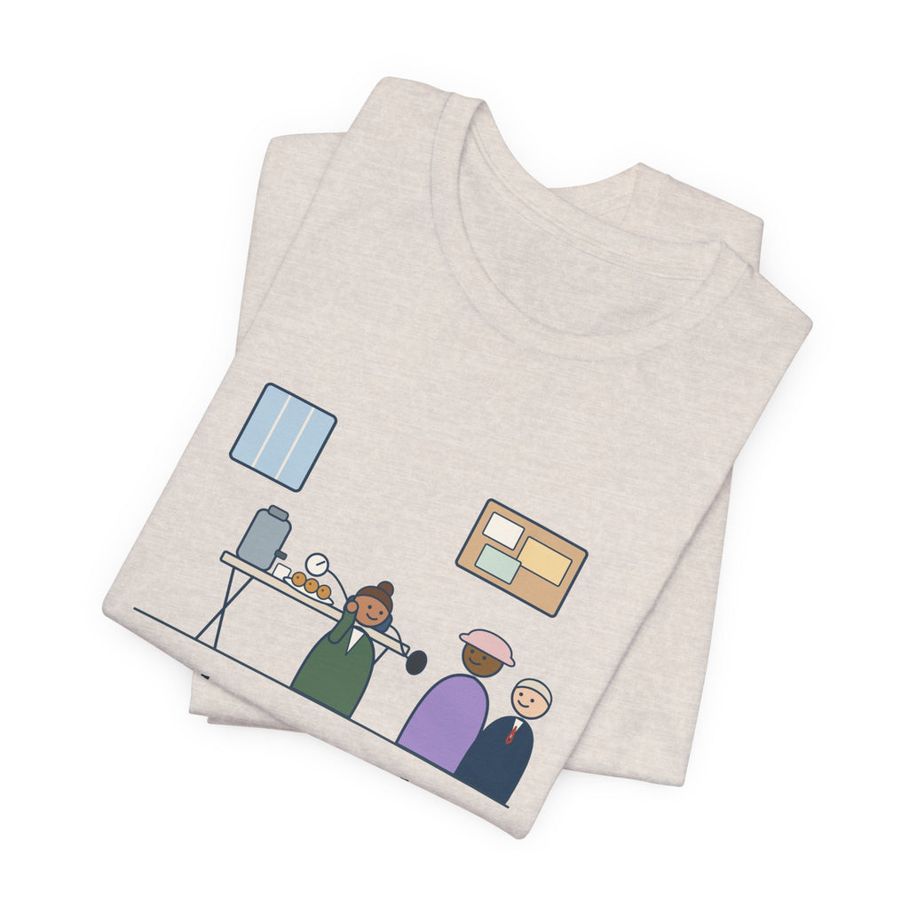 Faith Community Nurse T-Shirt - Blood Pressure Checks After the Second Service