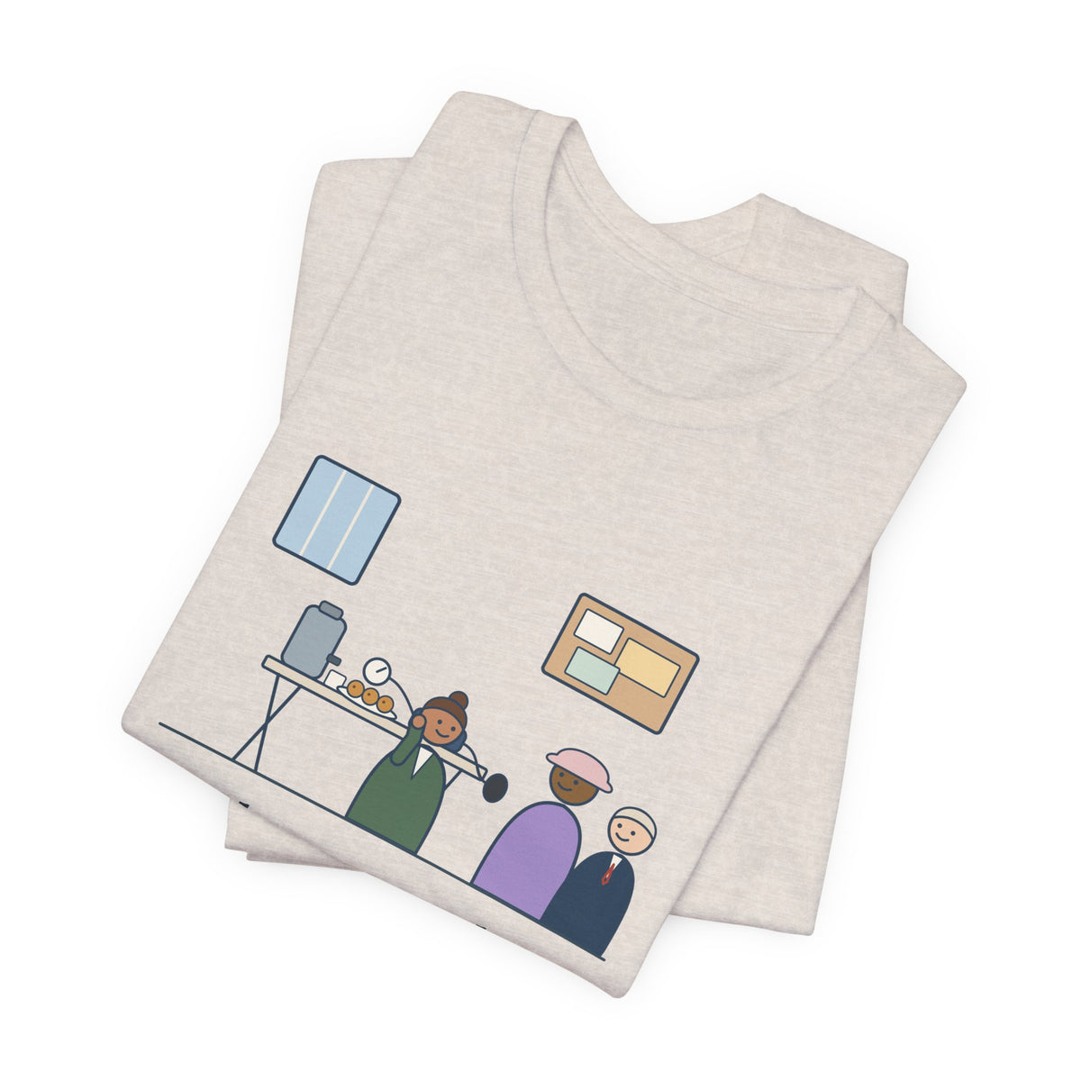 Faith Community Nurse T-Shirt - Blood Pressure Checks After the Second Service