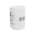 Large 15oz Cross-Country Ski Mug - I Guessed the Wax Wrong. Funny Kick Wax Skier Gift