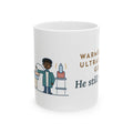 Vascular Lab Nurse Mug - Warmed the Ultrasound Gel. He Still Yelped. 11oz Coffee Mug