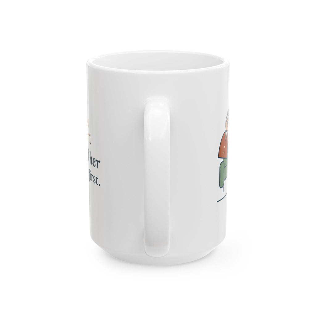 Large 15oz Public Health Nurse Mug - Grandma's List at the Newborn Home Visit