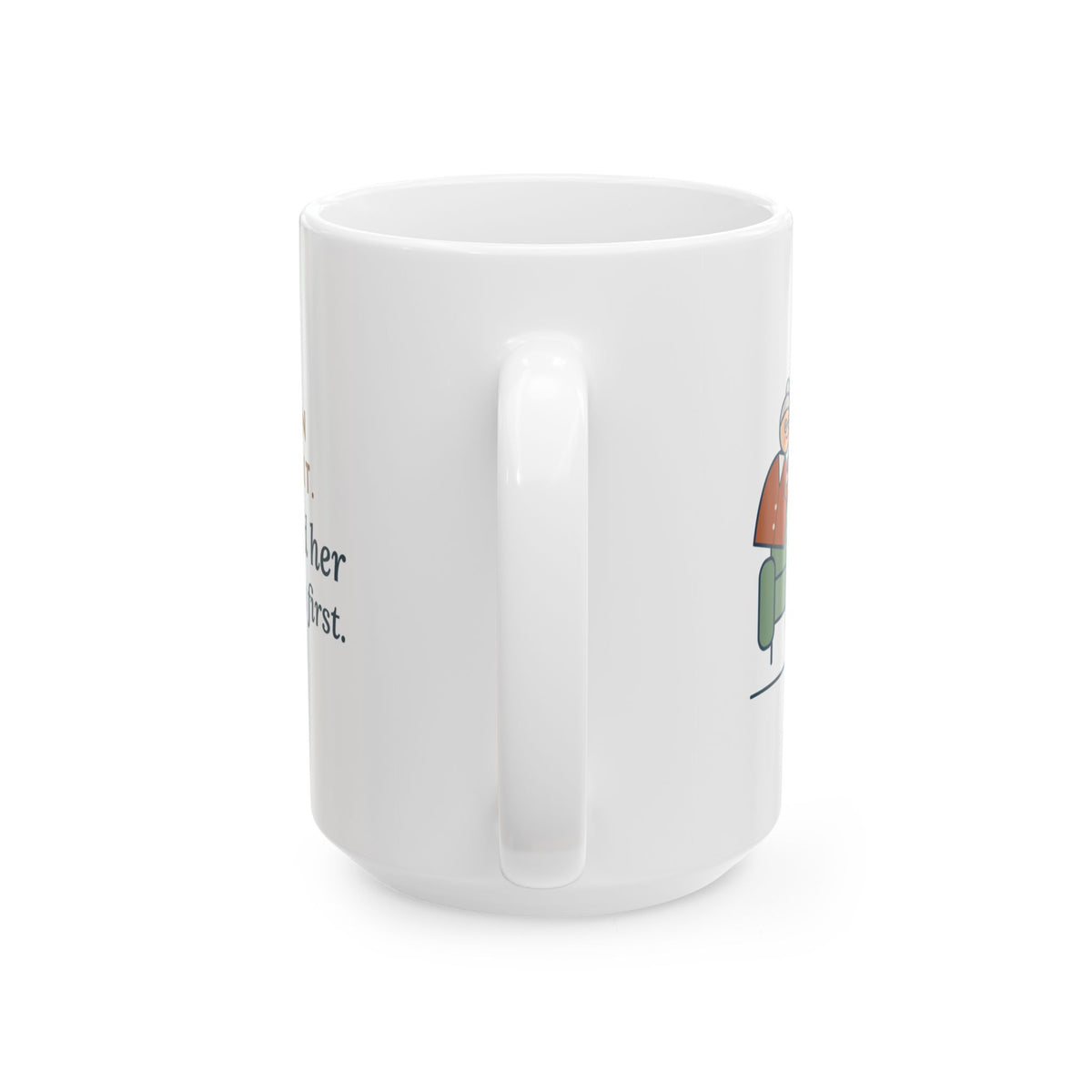 Large 15oz Public Health Nurse Mug - Grandma's List at the Newborn Home Visit