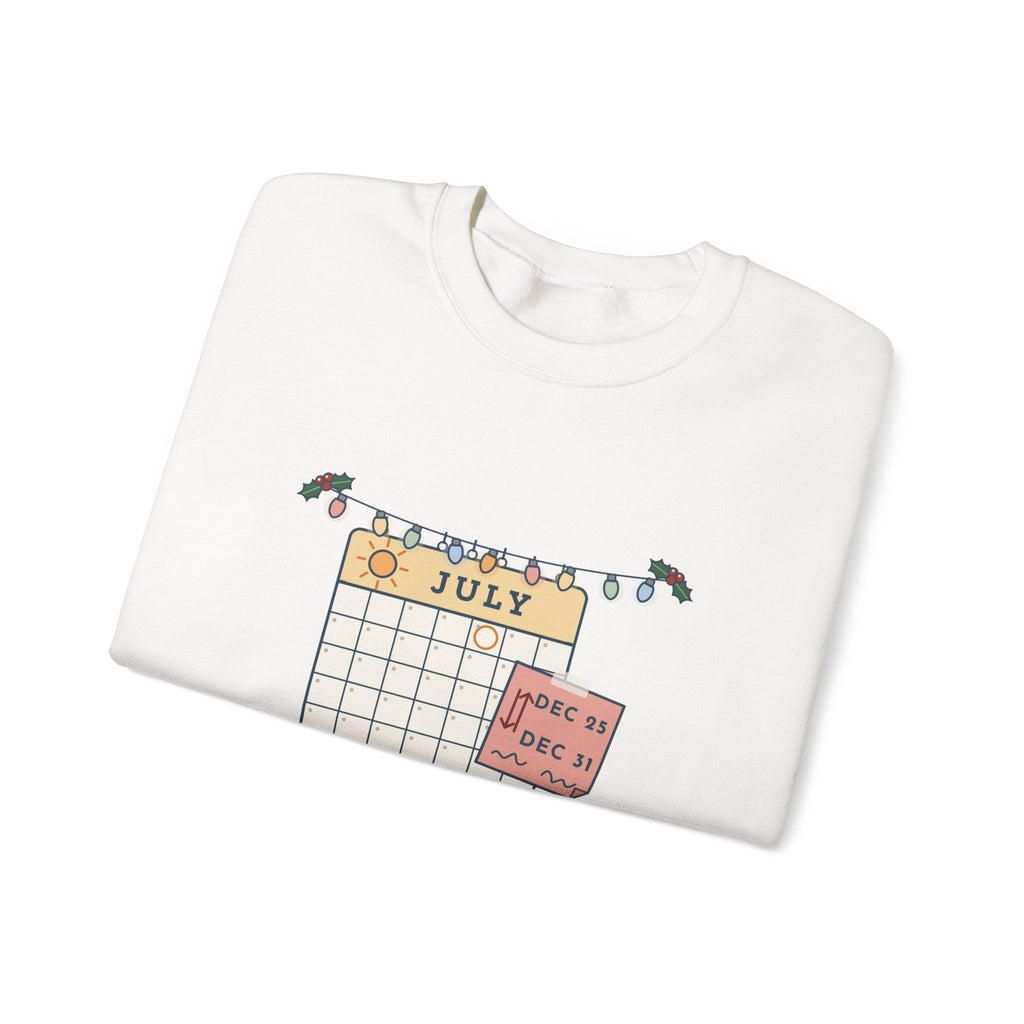 Holiday Nurse Crewneck Sweatshirt - I Traded Christmas for New Year's in July