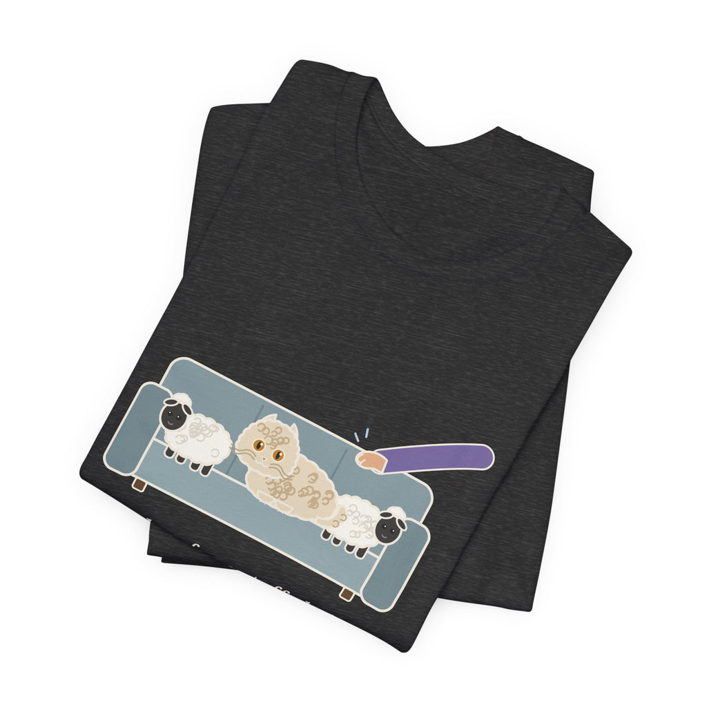Selkirk Rex Cat T-Shirt - Mistaken for a Stuffed Sheep Twice This Week