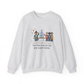 Corporate Wellness Nurse Crewneck Sweatshirt - The Line Was for the Free Water Bottle