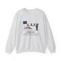 Adult Education Teacher Crewneck Sweatshirt - Grandma Finished the Math Section First