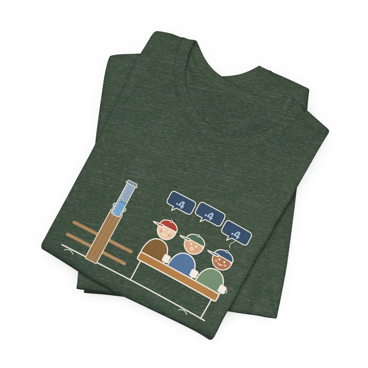 Farmer T-Shirt - Four-Tenths in the Gauge. The Whole Co-op Knows. Rain Gauge Tee