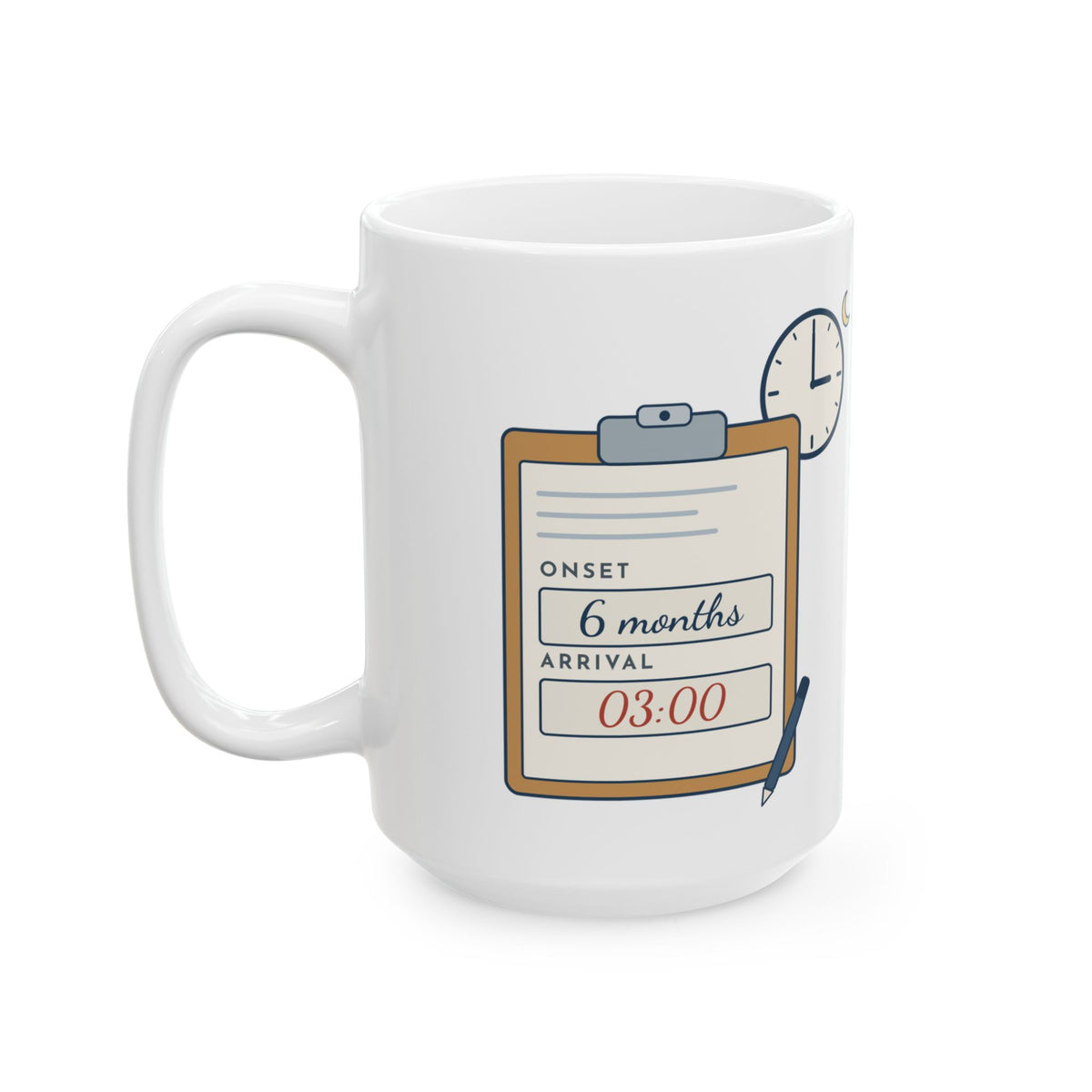 Large 15oz ER Triage Nurse Mug - Had It for Six Months. Came In at 3 a.m. Coffee Mug