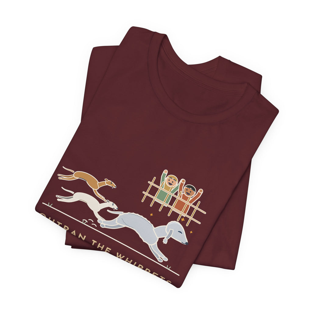 Bedlington Terrier T-Shirt - Outran the Whippets at the Dog Park, Still Fluffy