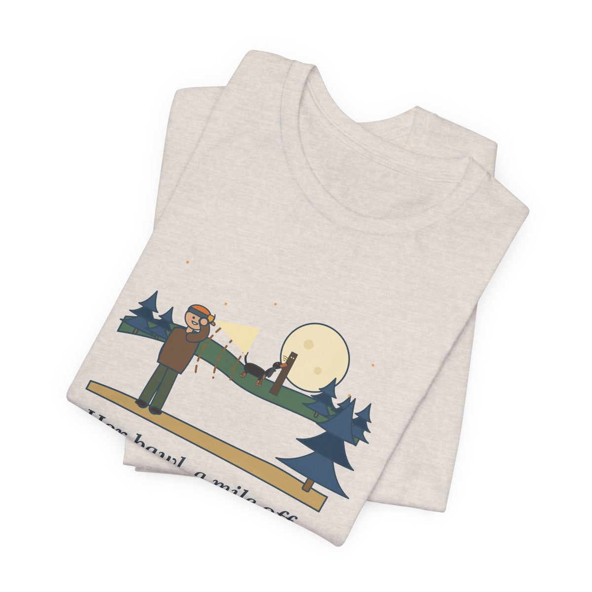 Coonhound T-Shirt - Her Bawl, a Mile Off. I'd Know It Anywhere. Hound Tee