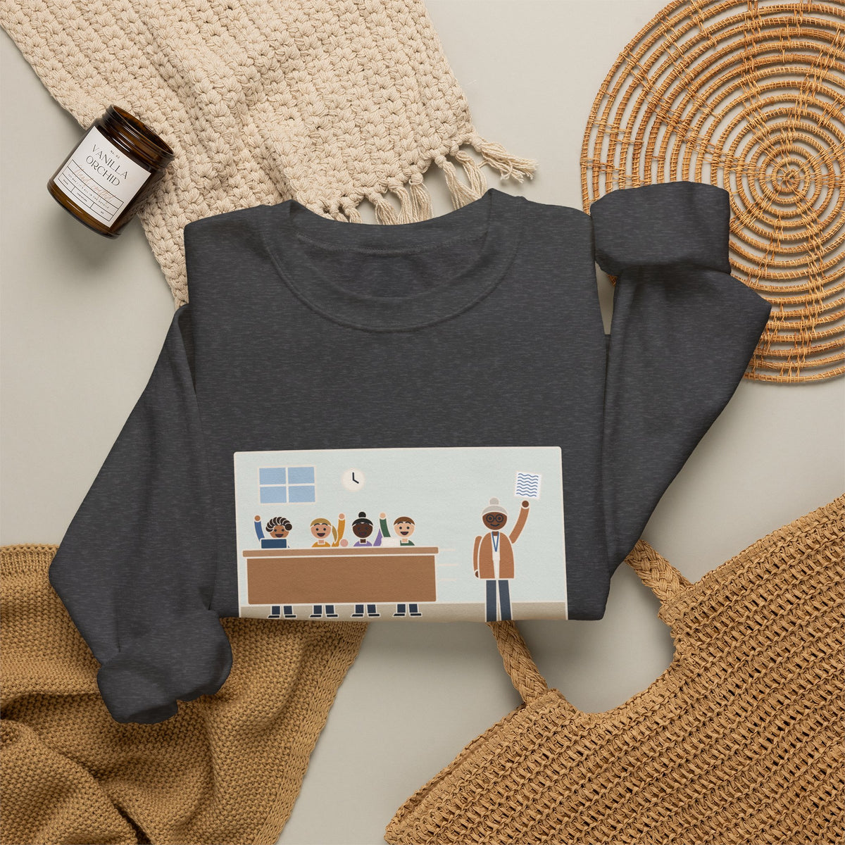 Director of Nursing Sweatshirt, Stopped by for One Minute, Left with Eleven Requests on a Napkin, Funny Station Visit Crewneck