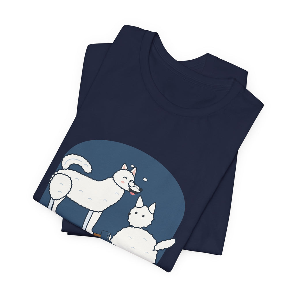 Samoyed T-Shirt - Enough Fluff for a Second Samoyed. Funny Sammy Owner Tee