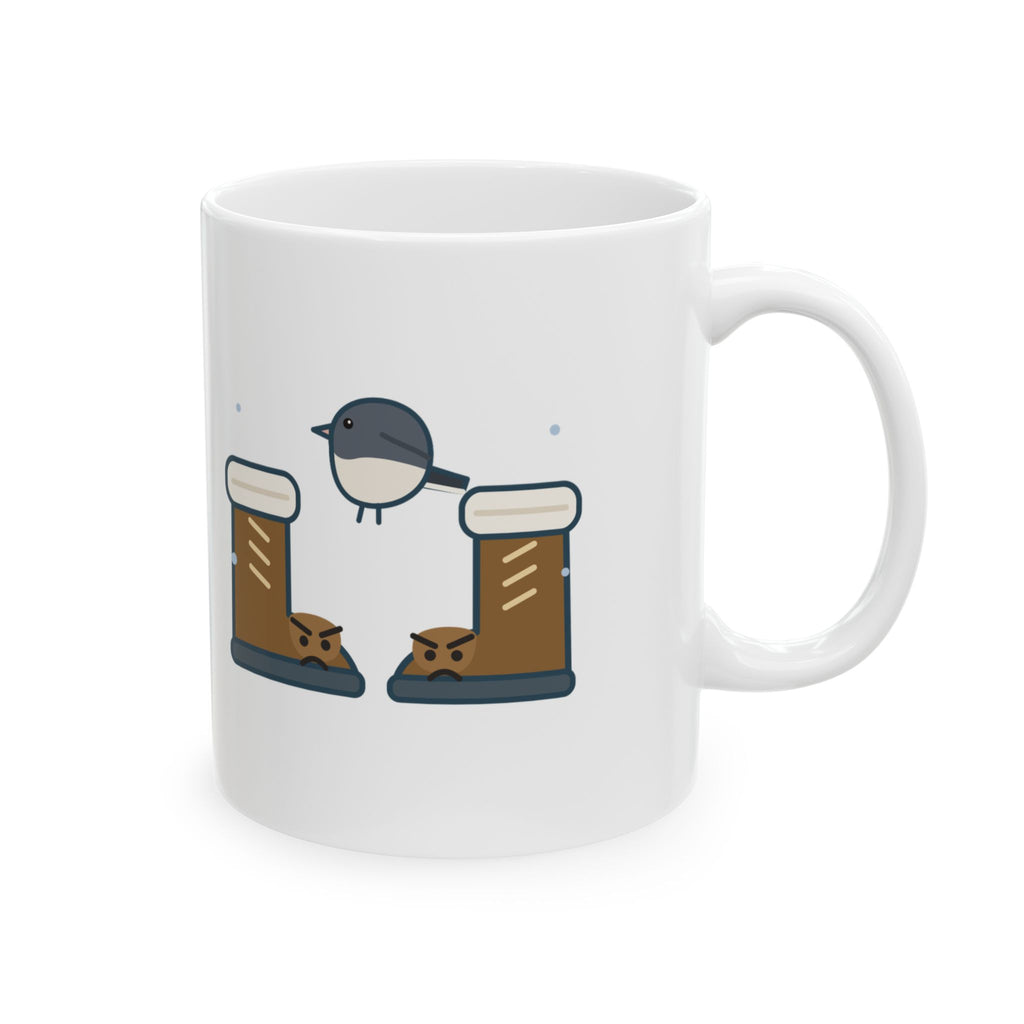 Winter Birders Coffee Mug - Counting Juncos Until My Toes File a Complaint