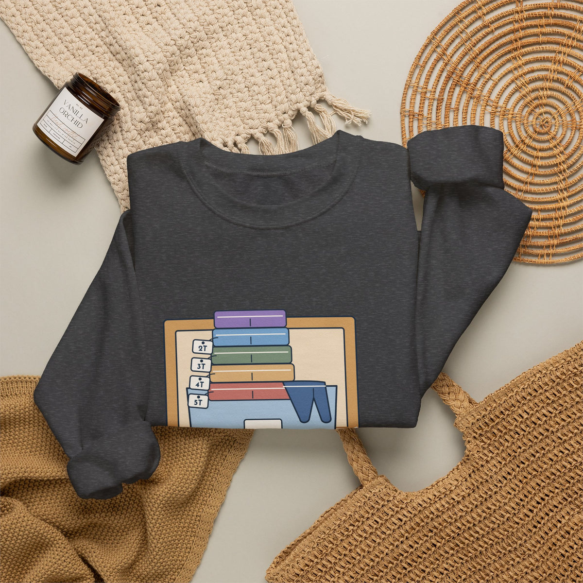 Preschool Teacher Crewneck Sweatshirt - Spare Pants in Every Size Gift