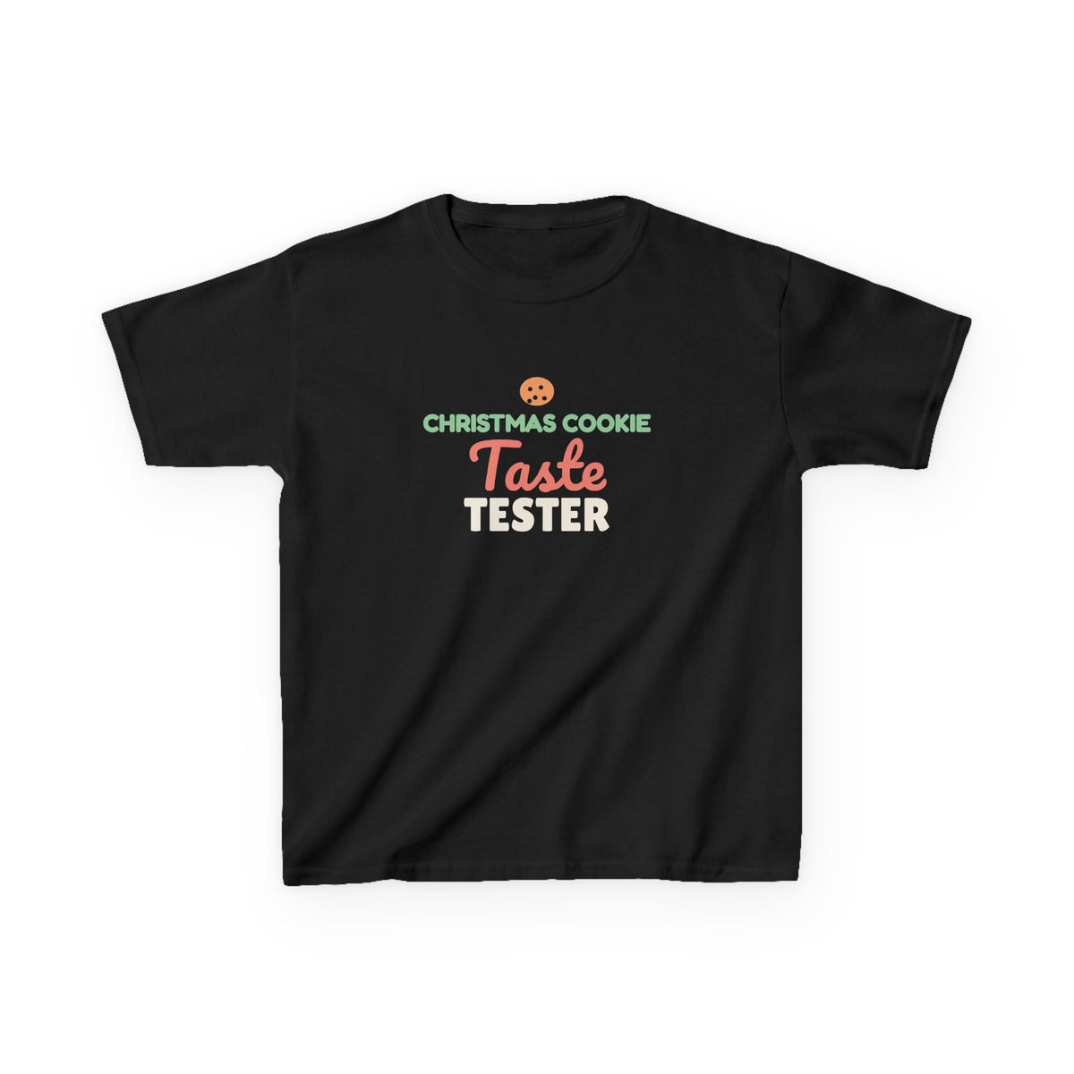 Christmas Cookie Taste Tester Youth T-Shirt, Holiday Baking Kids Tee