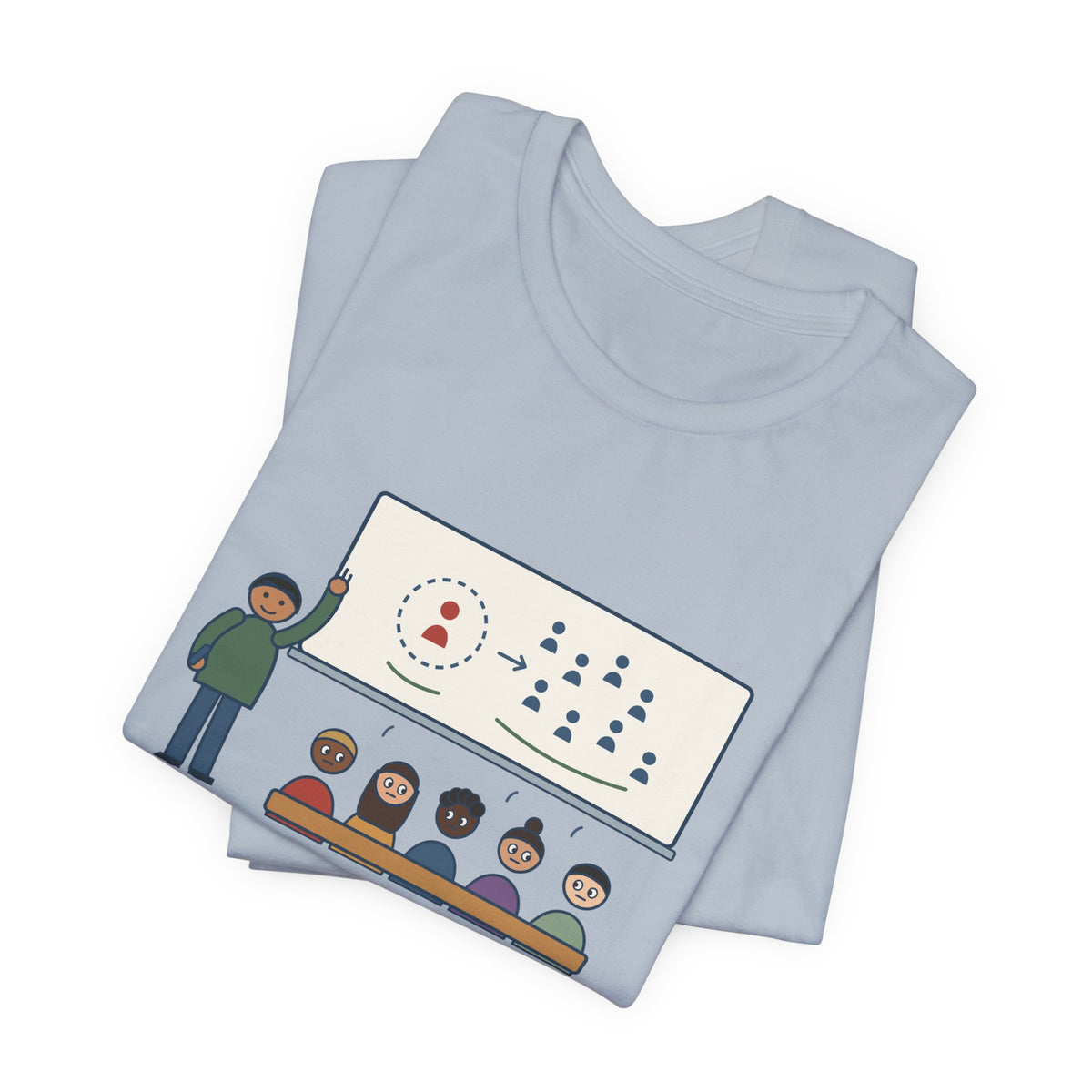 High School Psychology Teacher T-Shirt - Explained the Bystander Effect, Nobody Volunteered