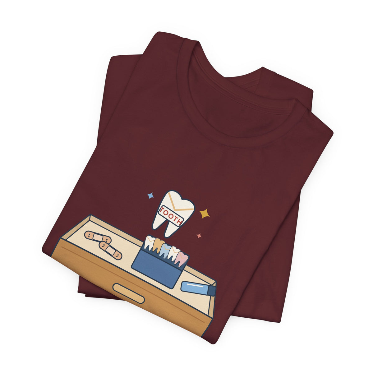 1st Grade Teacher T-Shirt - Tooth Fell Out? I Have an Envelope for That. Primary Teacher Tee